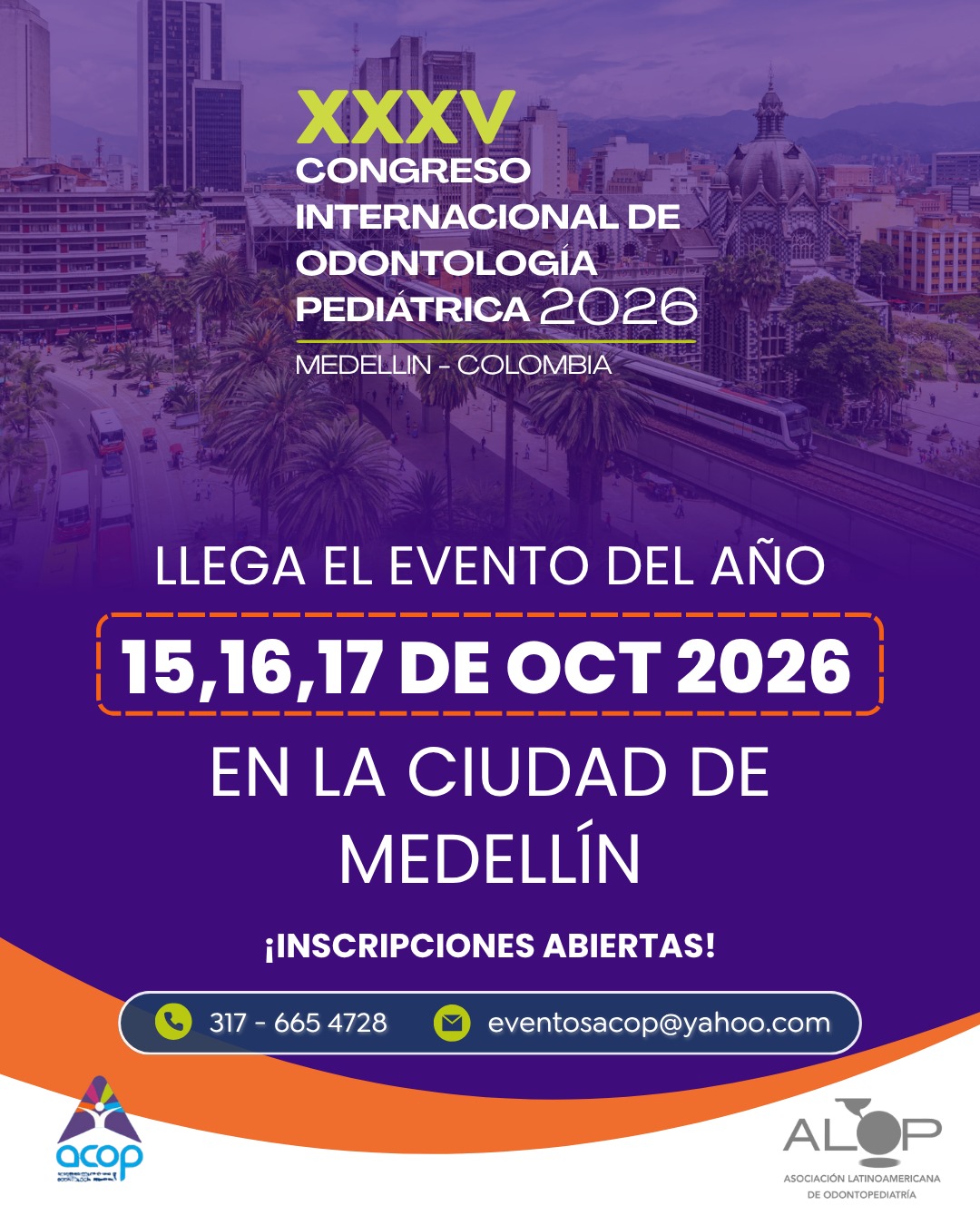 XXXV CONGRESO INTERNACIONAL DE ODONTOLOGÍA PEDIÁTRICA